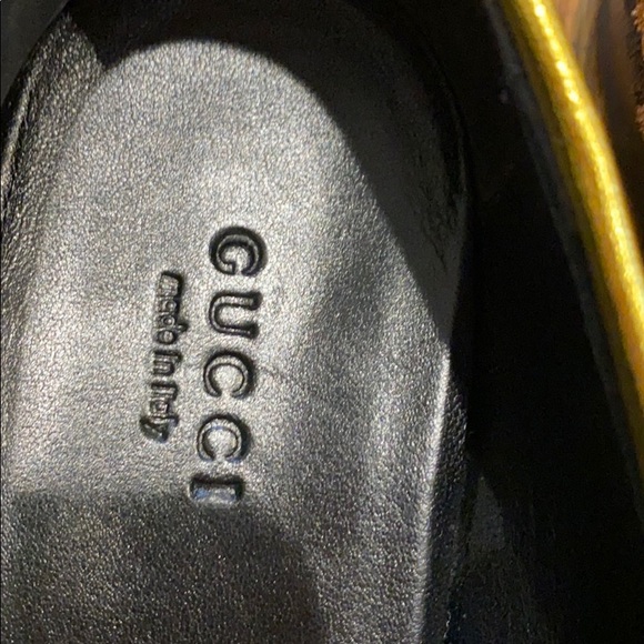 Gucci brocade leopard loafers. Amazing condition! - Picture 9 of 9